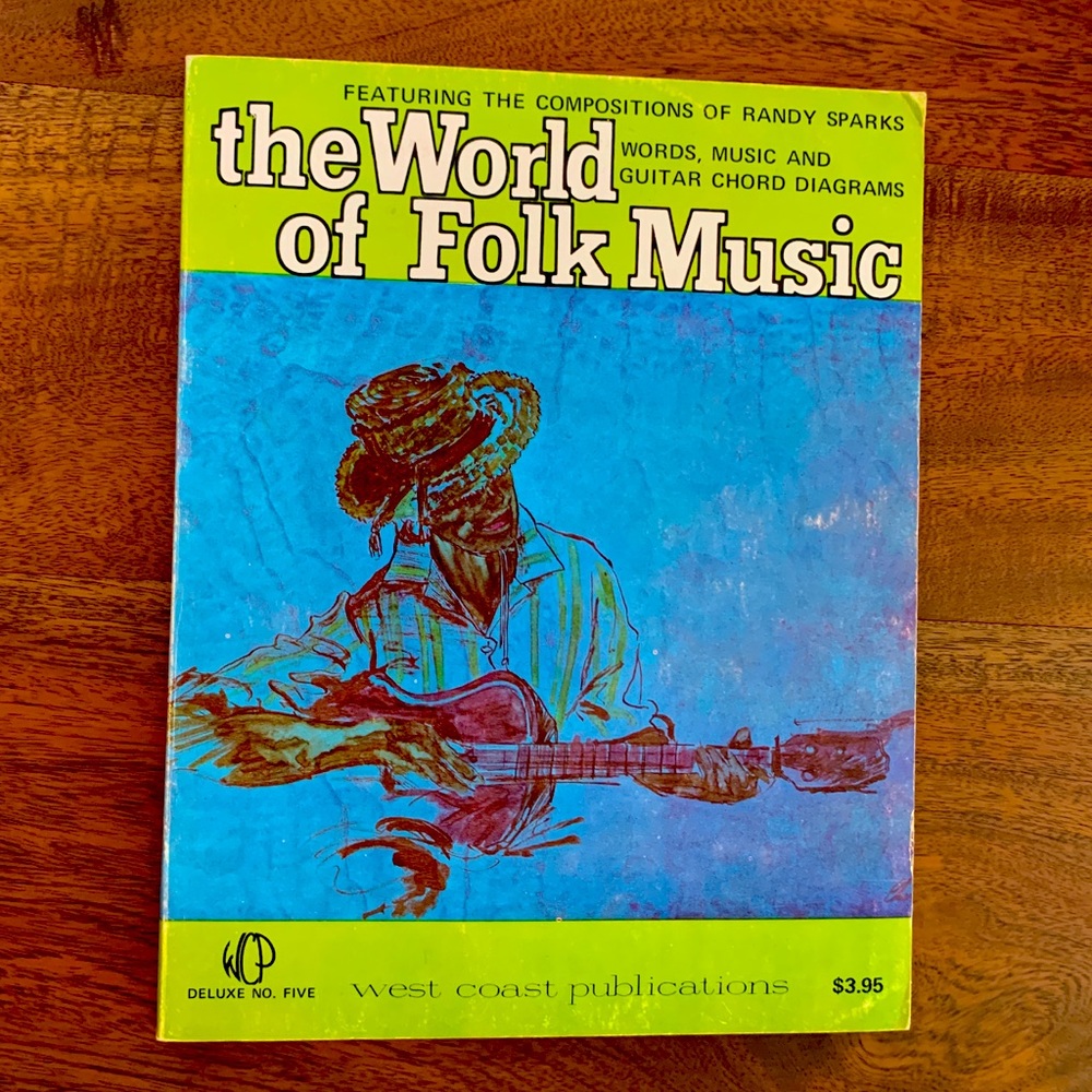 Vintage 1963 The World of Folk Music Song Book